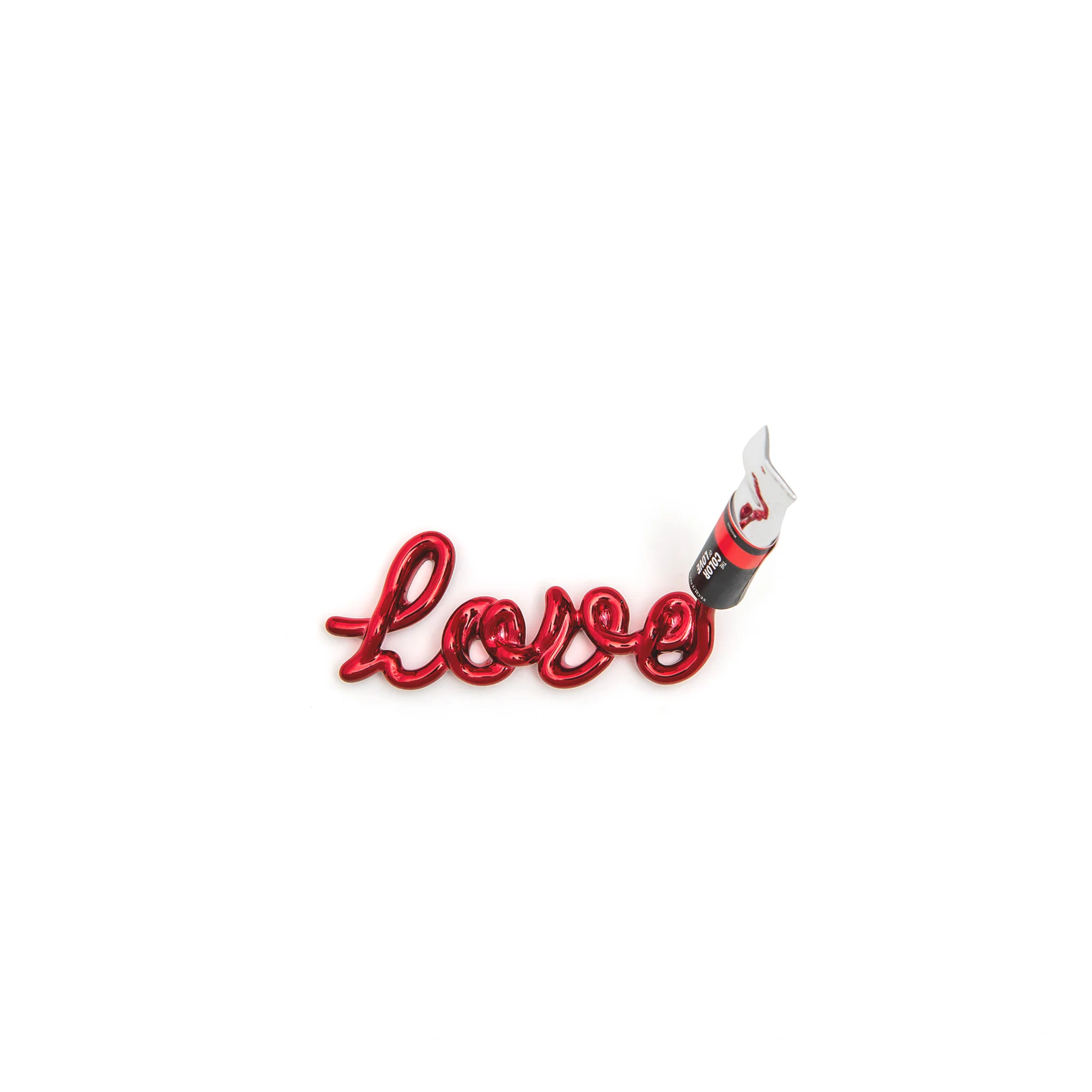 SEQUENZE - SCULTURA MINI THE COLOR OF LOVE ROSSO