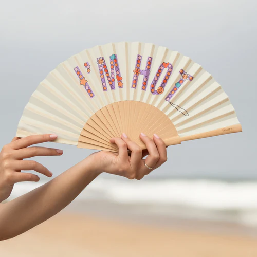 Fisura - Ventaglio I'M Hot Hippy - immagine 3