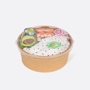 Eat My Socks –  2 PAIA Calzini Poke Bowl  Unisex Taglia unica