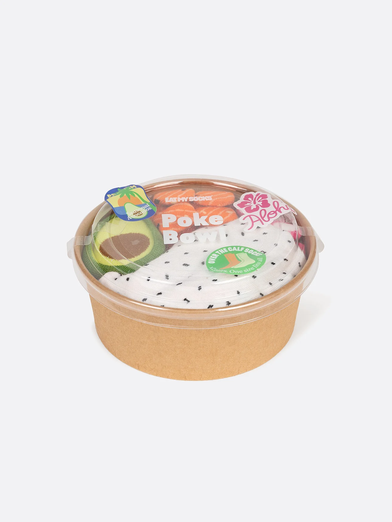 Eat My Socks – 2 PAIA Calzini Poke Bowl Unisex Taglia unica