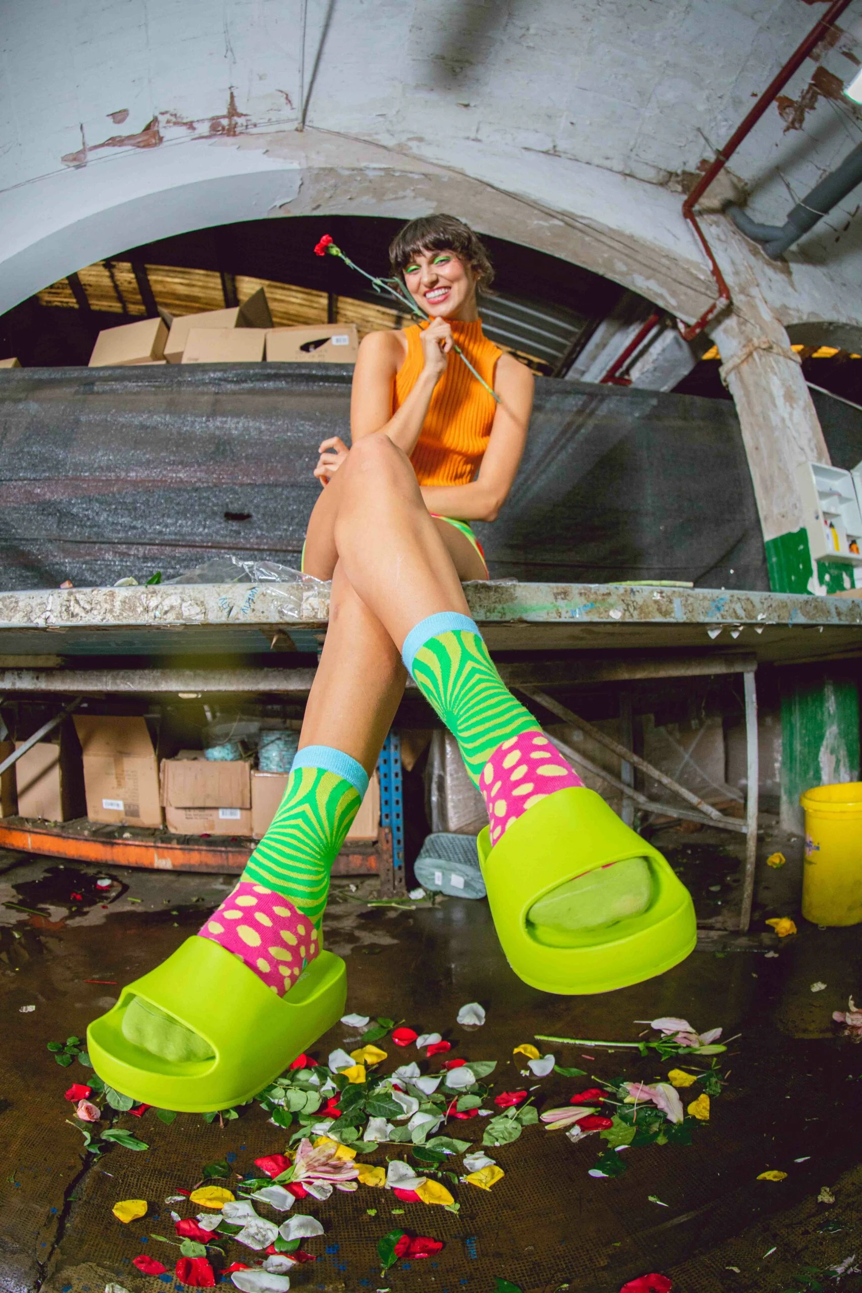 Eat My Socks – Calzini Magic Shroom - Fungo Magico Unisex Taglia unica - immagine 3