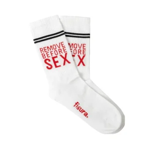 Fisura - Calzini unisex "Remove Before Sex"