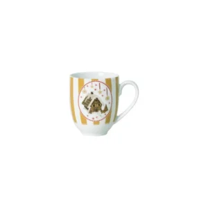 Rosenthal - Bicchiere con Manico Christmas Love Beige
