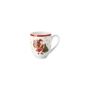 Rosenthal - Bicchiere con Manico Happy Wintertime Red