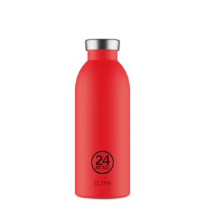 24 Bottles - Clima Bottle Stone Hot Red 500 ml