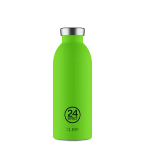 24 Bottles - Clima Bottle Stone Lime Green 500 ml