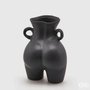 EDG - Vaso Chakra Booty Nero H27 cm