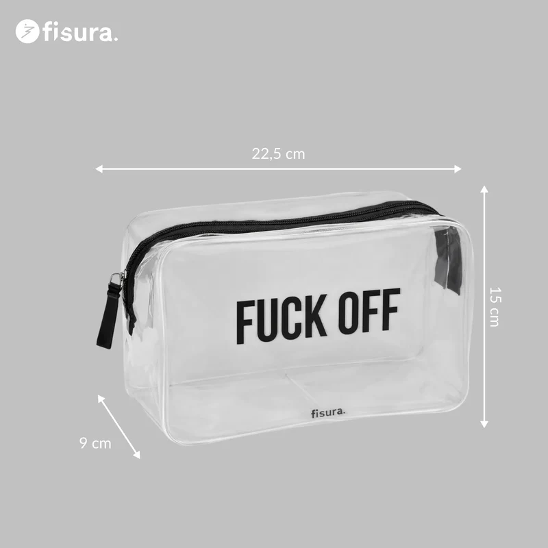 Fisura - Travel Toilet Bag Fuck Off - immagine 6