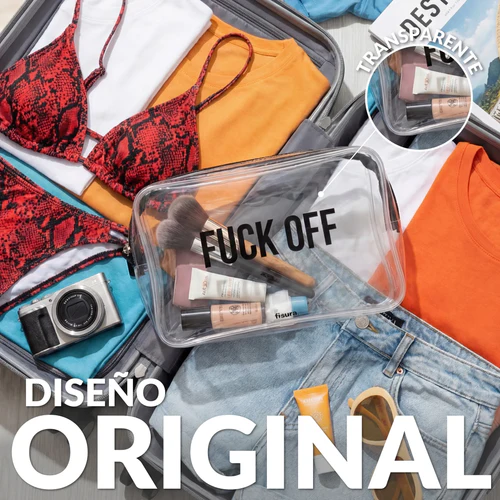 Fisura - Travel Toilet Bag Fuck Off - immagine 2
