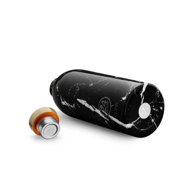 24 Bottles – Clima Bottle Black Marble 850ml - immagine 2