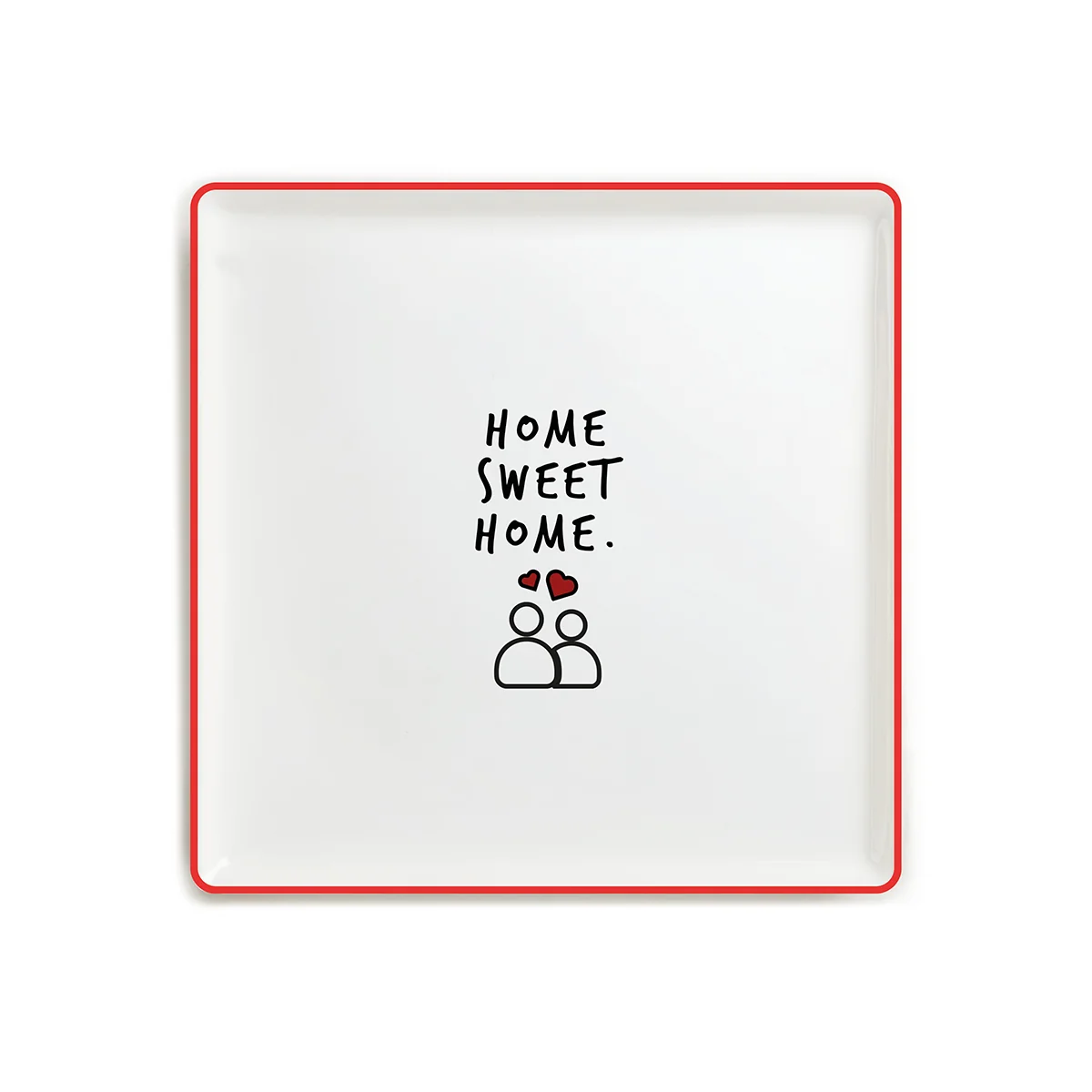 Egan - Vuotatasche Smile Home Sweet Home cm19x19
