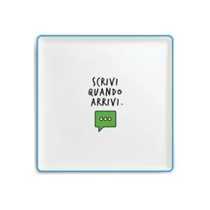 Egan - Vuotatasche Smile Scrivi Quando Arrivi cm19x19